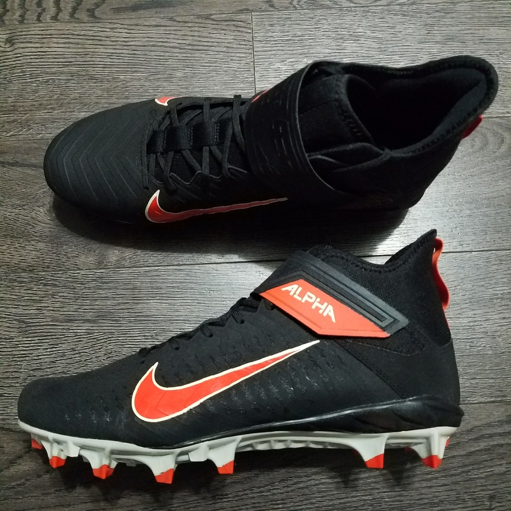 NIKE‎ Alpha Menace Pro 2 Oregon State Beavers Football Cleats Mens Size 13 Wide